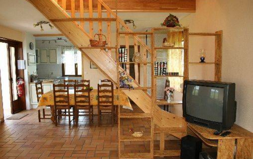 Location de vacances - Villa à Senones - Salle à vivre