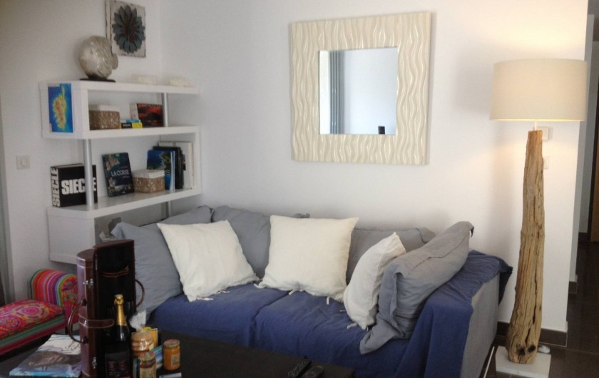 Location de vacances - Appartement à L'Île-Rousse - salon
