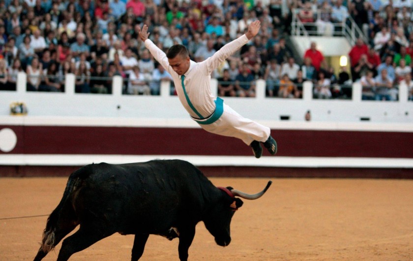 Location de vacances - Villa à Mimizan - course landaise;rendez vous hebdomadaire à Mimizan plage