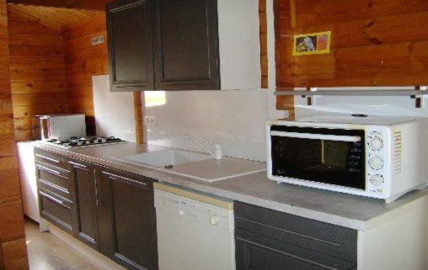 Location de vacances - Chalet à Neuilly-le-Dien - cuisine équipée