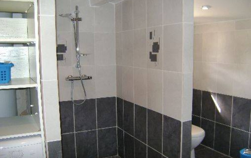 Location de vacances - Chalet à Neuilly-le-Dien - douche à l'italienne