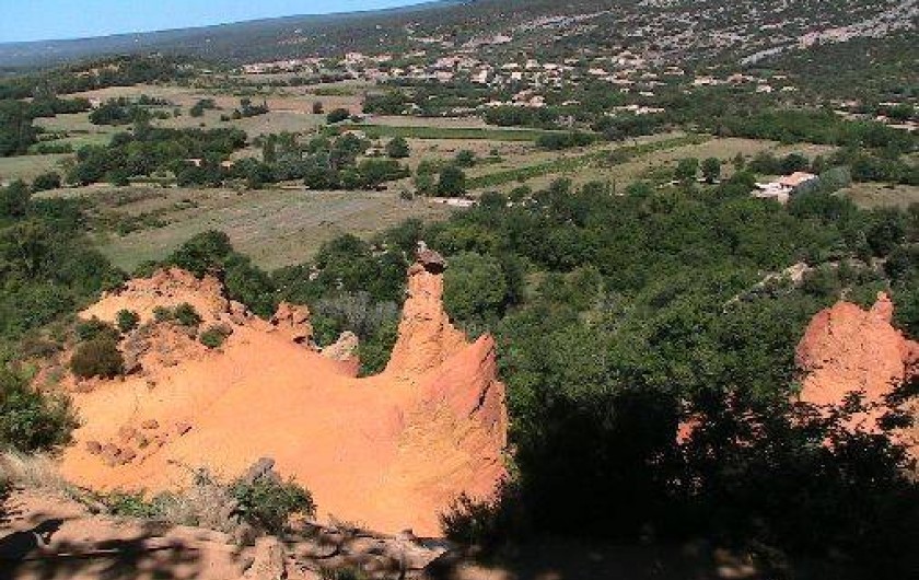 Location de vacances - Appartement à Rustrel