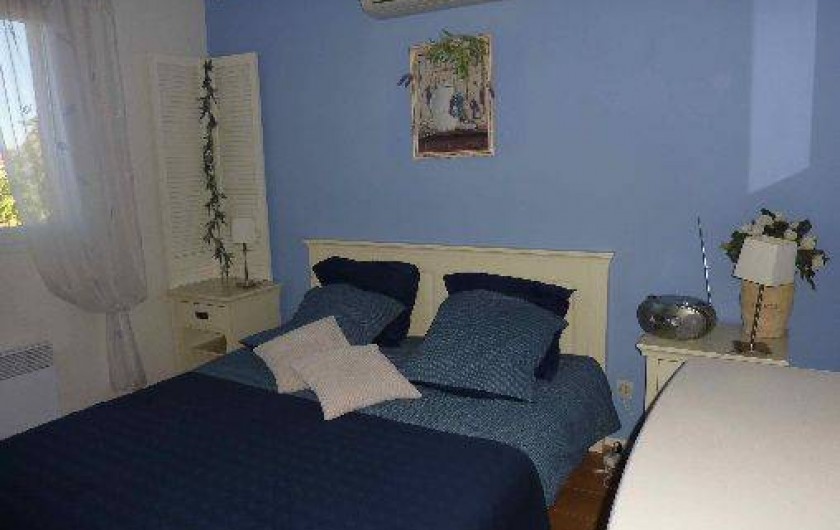 Location de vacances - Maison - Villa à Uzès - Chambre parentale lavande