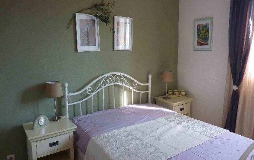 Location de vacances - Maison - Villa à Uzès - Chambre olive