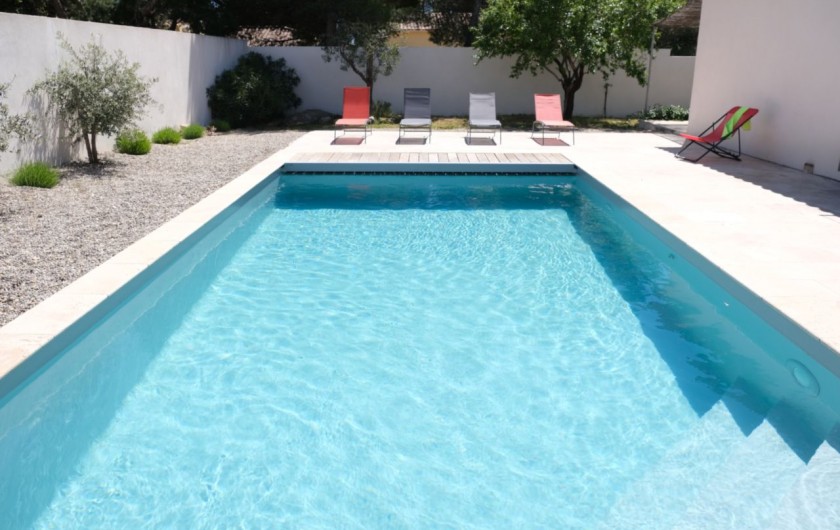 Location de vacances - Villa à Aureille - Privée piscine
