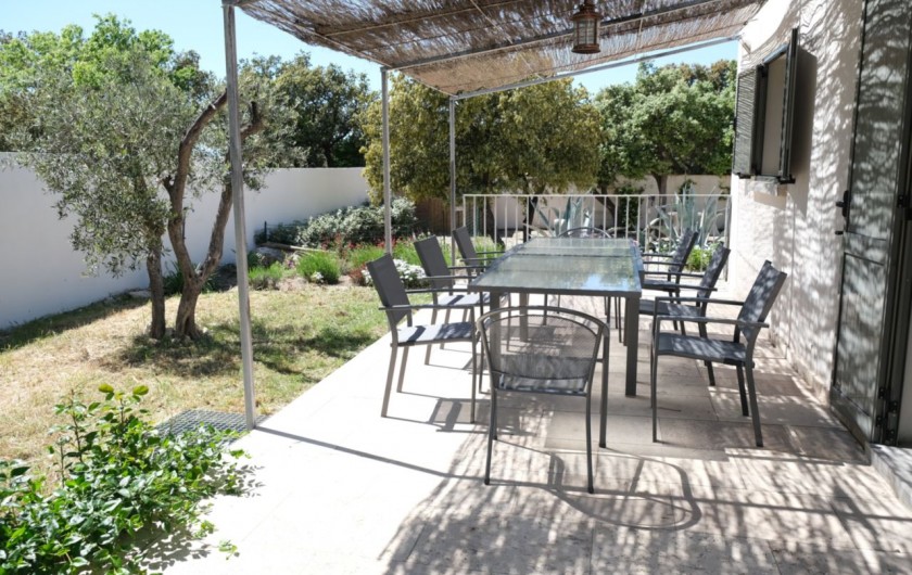 Location de vacances - Villa à Aureille - Seconde terrasse