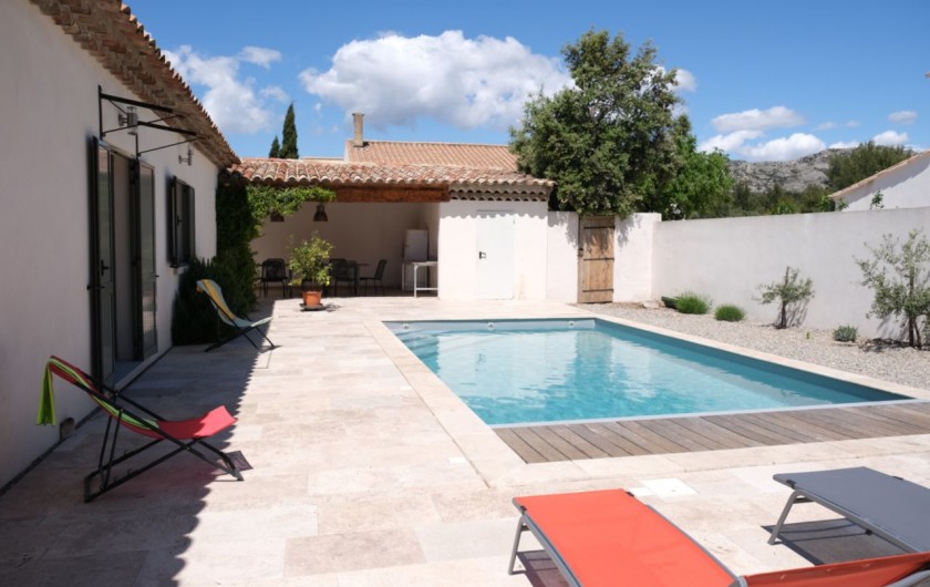 Location de vacances - Villa à Aureille - Maison de vacances au coeur des Alpilles