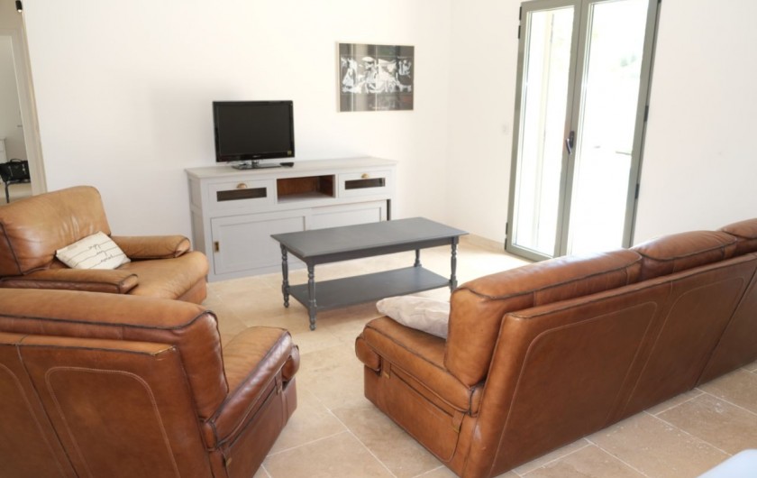 Location de vacances - Villa à Aureille - Coin salon