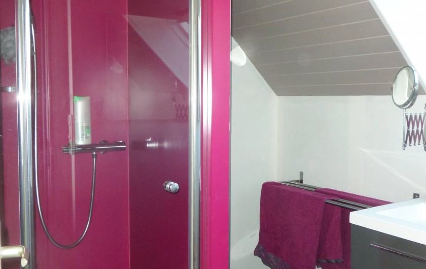 Location de vacances - Maison - Villa à Erquy - Salle de bain étage