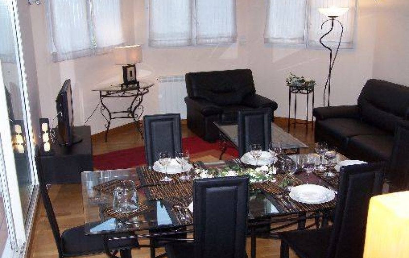 Location de vacances - Maison - Villa à Urrugne - salle à manger salon