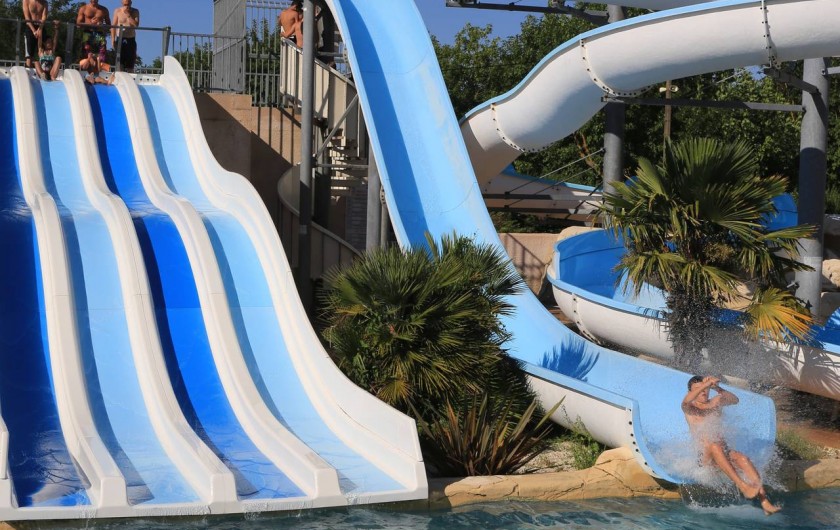 Location de vacances - Camping à Aytré - nos tobbogans.