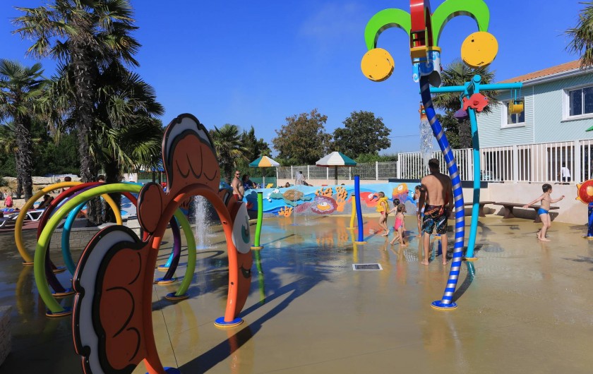 Location de vacances - Camping à Aytré - notre nouvel  espace AQUATOON pour les petits