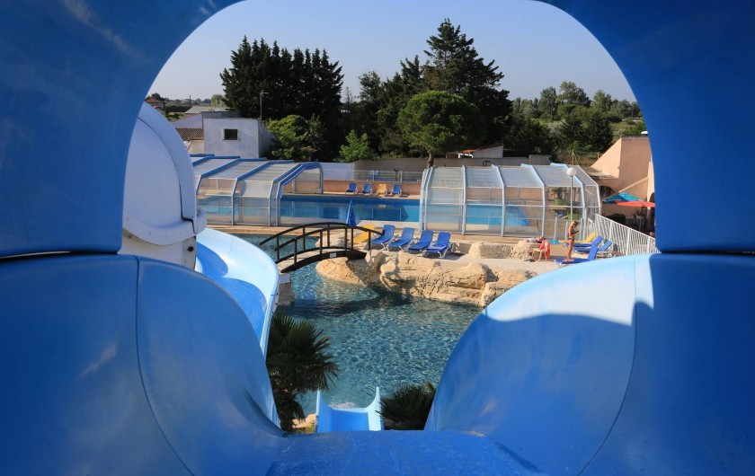 Location de vacances - Camping à Aytré - descente du toboggan