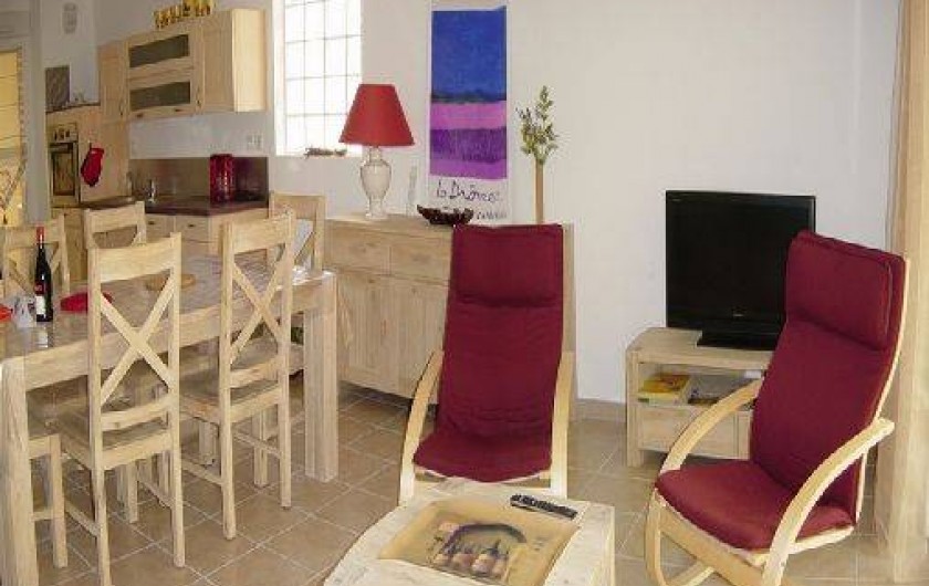 Location de vacances - Appartement à Nyons - salon
