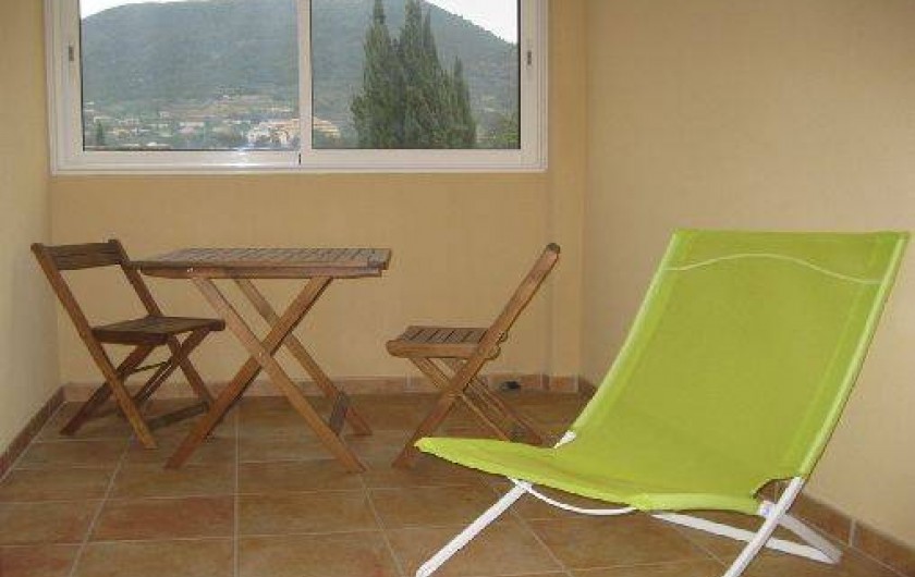 Location de vacances - Appartement à Nyons - Terrasse Nord