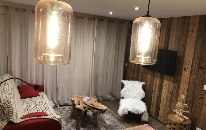 Location de vacances - Appartement à Val Thorens - Pièce principale vue de la cuisine