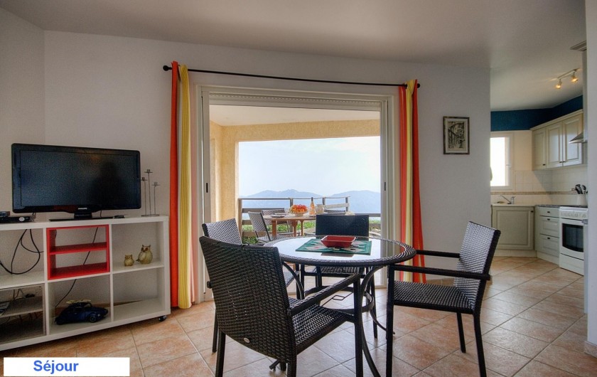 Location de vacances - Villa à Olmeto - Séjour