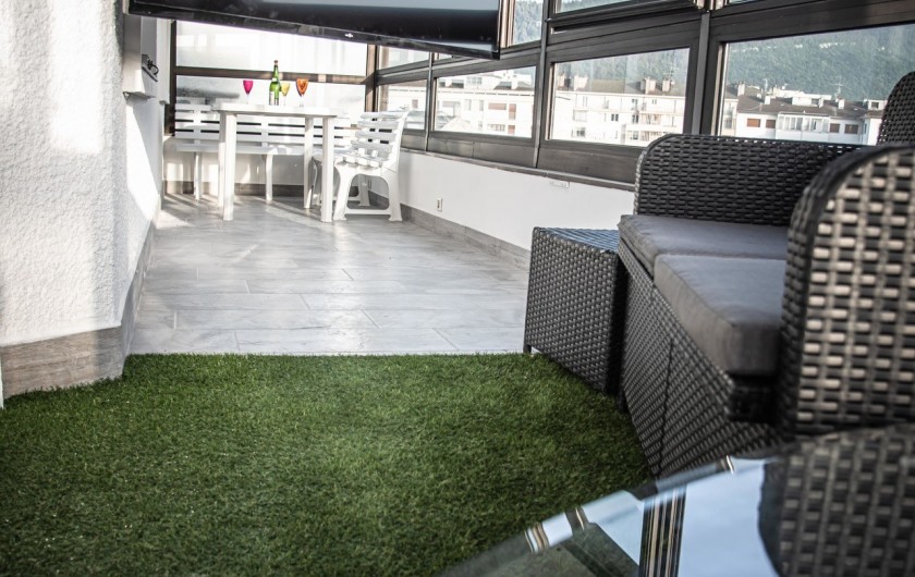 Location de vacances - Appartement à Annecy - veranda
