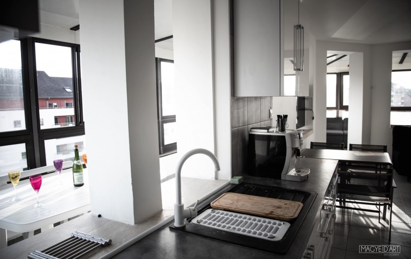 Location de vacances - Appartement à Annecy - Cuisine toute équipée