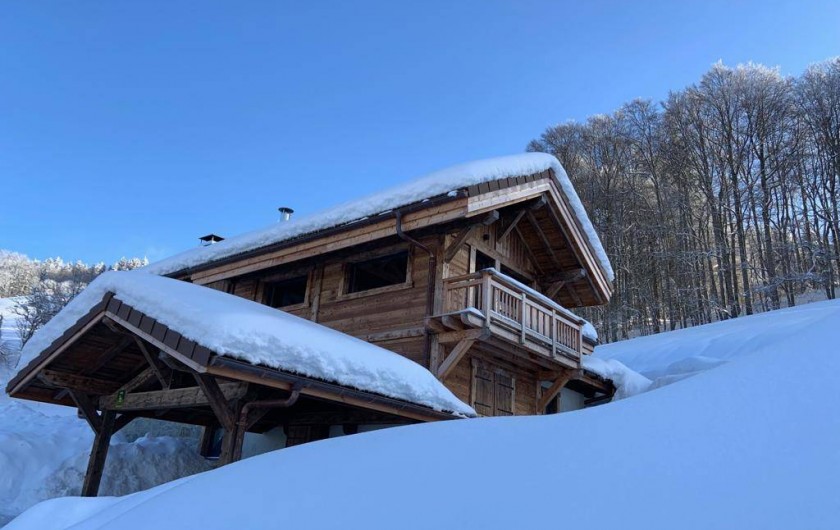 Location de vacances - Chalet à Saint-Sigismond - L' Hiver