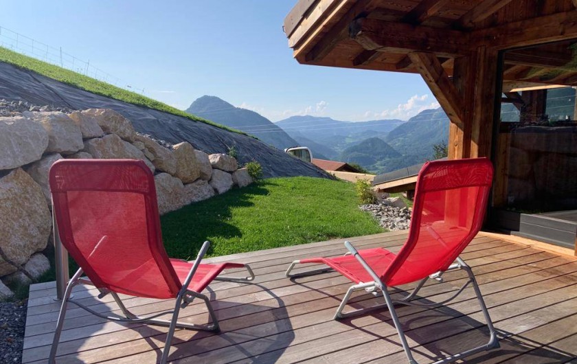 Location de vacances - Chalet à Saint-Sigismond - Vue sur Les Montagnes