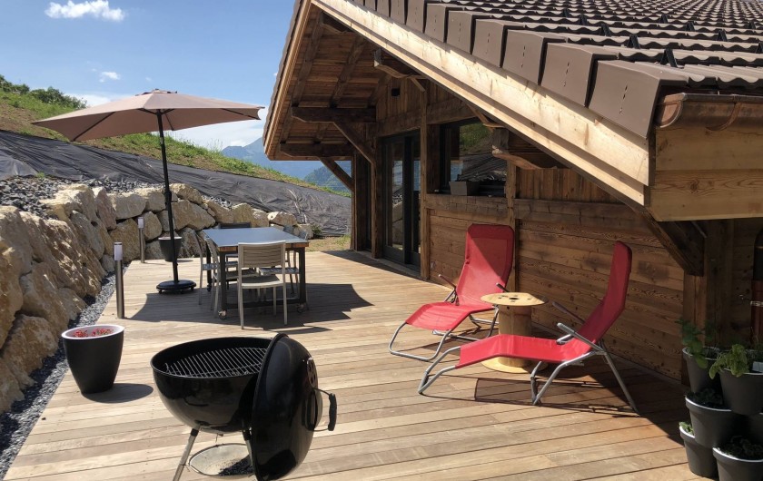 Location de vacances - Chalet à Saint-Sigismond - La Terrasse