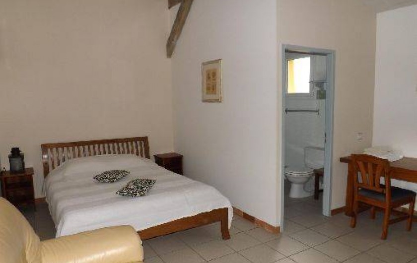 Location de vacances - Chambre d'hôtes à Lacanau - Chambre avec lit double