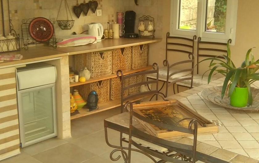 Location de vacances - Villa à Beaucaire - CUISINE D'ETE