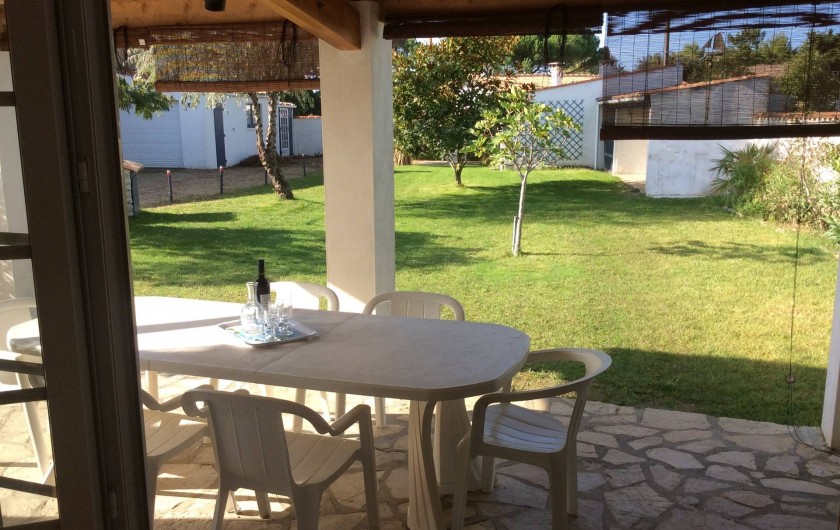 Location de vacances - Maison - Villa à Saint-Pierre-d'Oléron - Grande maison: terrasse