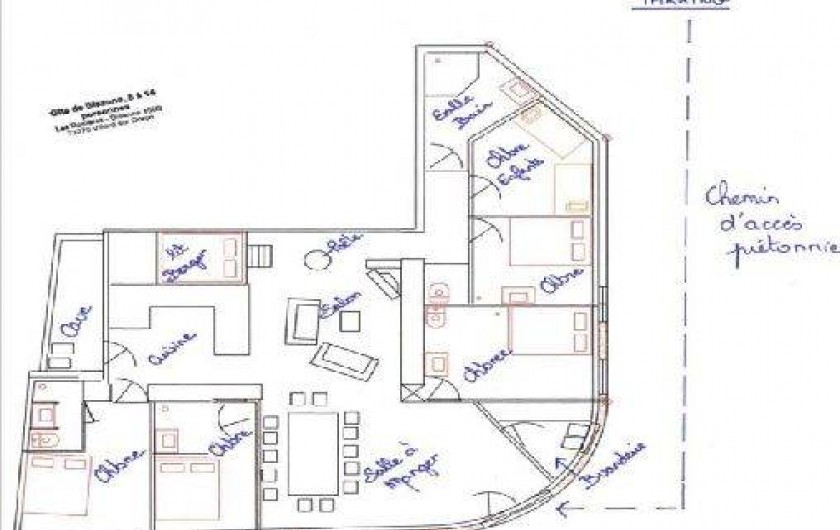 Location de vacances - Chalet à Villard-sur-Doron