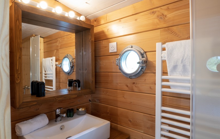 Location de vacances - Bateau à Chassenard - Salle de bain