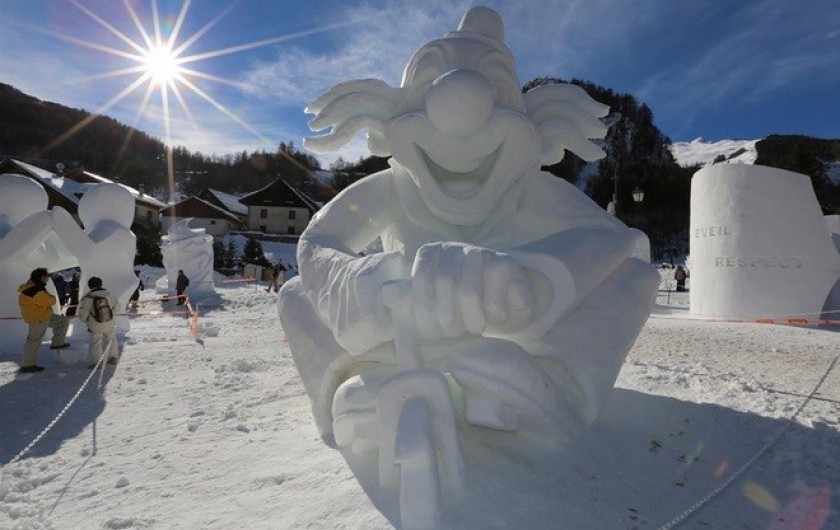 Concours annule de sculptures sur neige, fin janvier