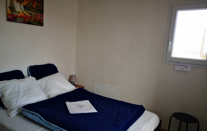 Location de vacances - Maison - Villa à Noirmoutier-en-l'Île - Chambre N°1 vue mer