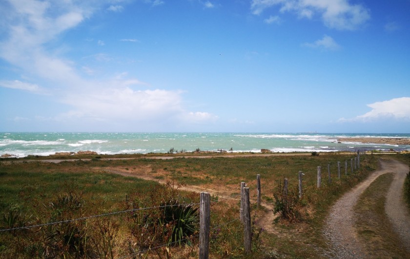 Location de vacances - Maison - Villa à Noirmoutier-en-l'Île - La mer a 50m des maisons