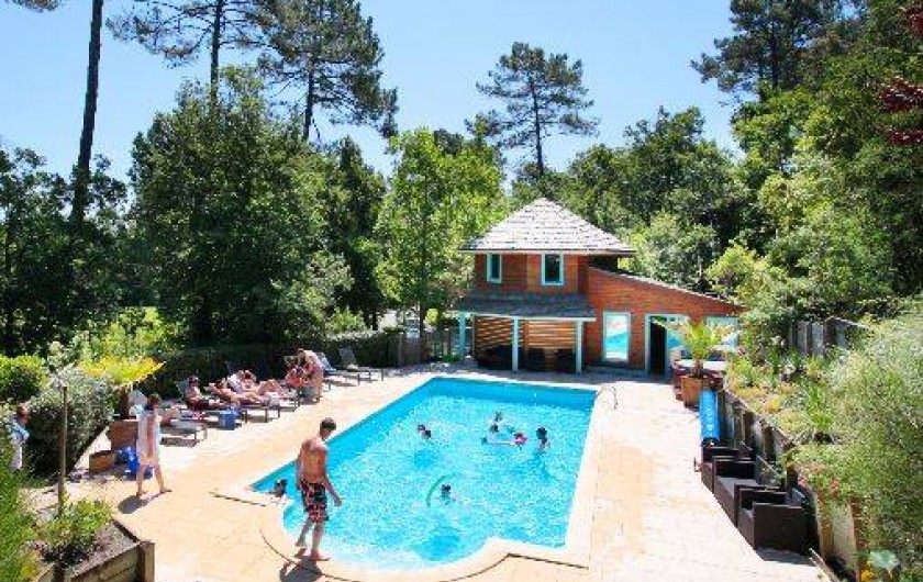 Location de vacances - Chalet à Messanges - Piscine