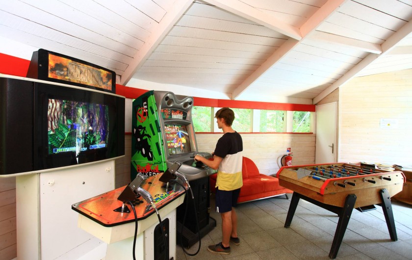 Location de vacances - Chalet à Messanges - Salle de jeux