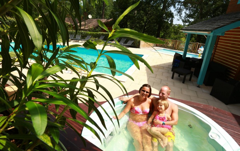 Location de vacances - Chalet à Messanges - Jaccuzzi