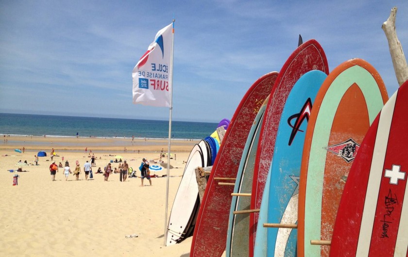 Location de vacances - Chalet à Messanges - Plage