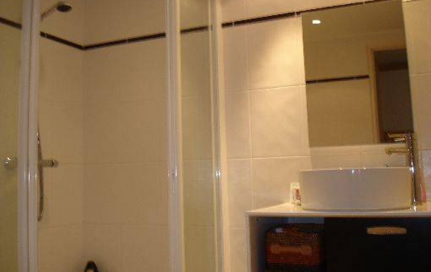 Location de vacances - Appartement à Urrugne - salle d'eau
