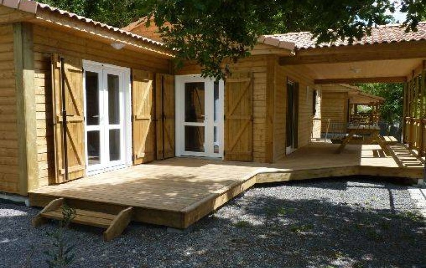 Location de vacances - Chalet à Saint-Alban-Auriolles - Location de vacances, chalet Sud Ardèche Rev'o Thijol