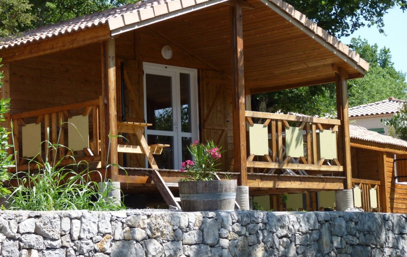Location de vacances - Chalet à Saint-Alban-Auriolles - Location de vacances,chalet Sud Ardèche Rev'o Thijol