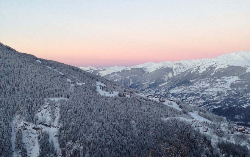 Location de vacances - Appartement à Peisey-Nancroix - La Vue du balcon