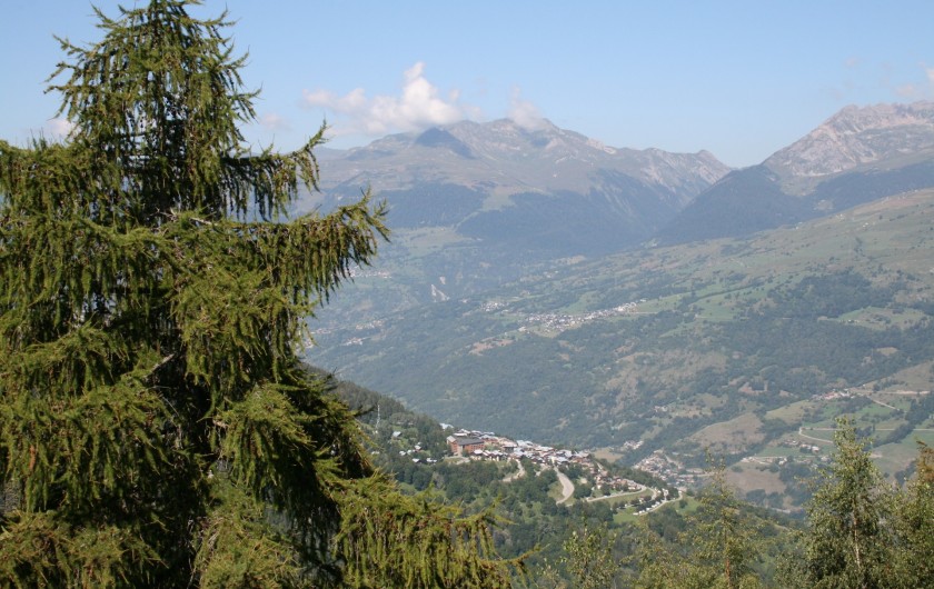 Location de vacances - Appartement à Peisey-Nancroix - Vu dégagée.