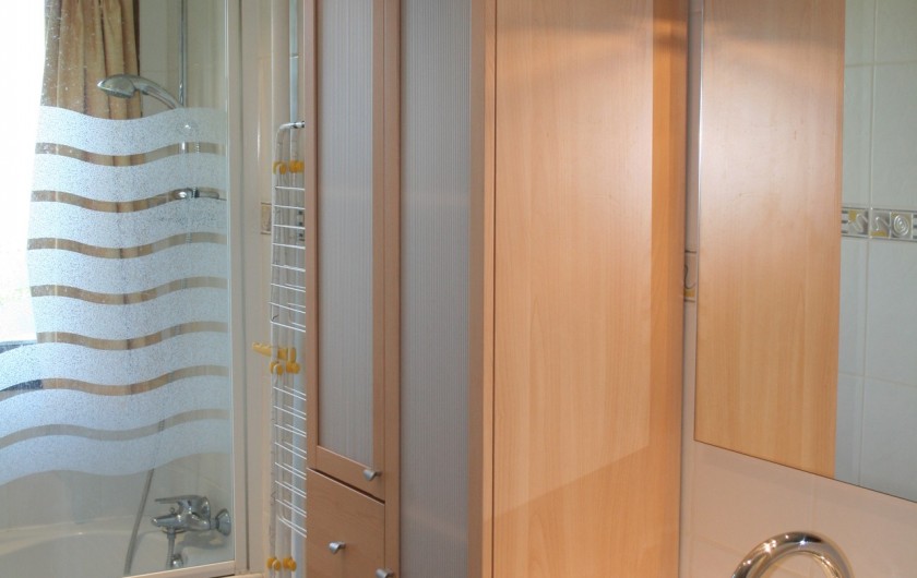 Location de vacances - Appartement à Peisey-Nancroix - Salle de Bain
