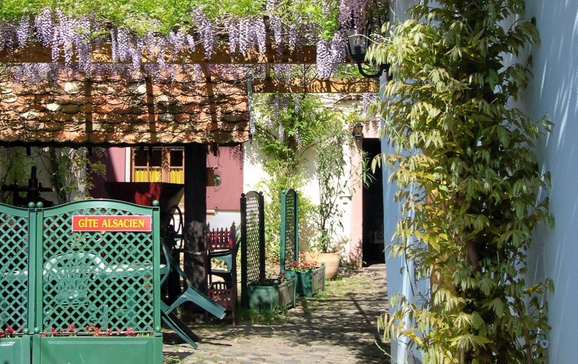 Location de vacances - Gîte à Ribeauville - Le Gîte, idéalement situé dans le quartier historique de Ribeauvillé