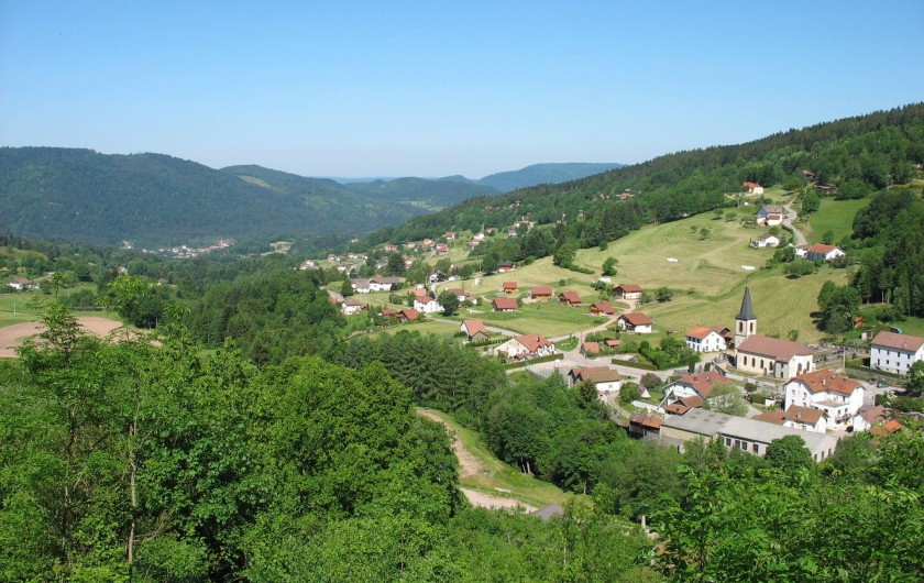 Village de Planois où se trouve le chalet est labellisé « station verte ».