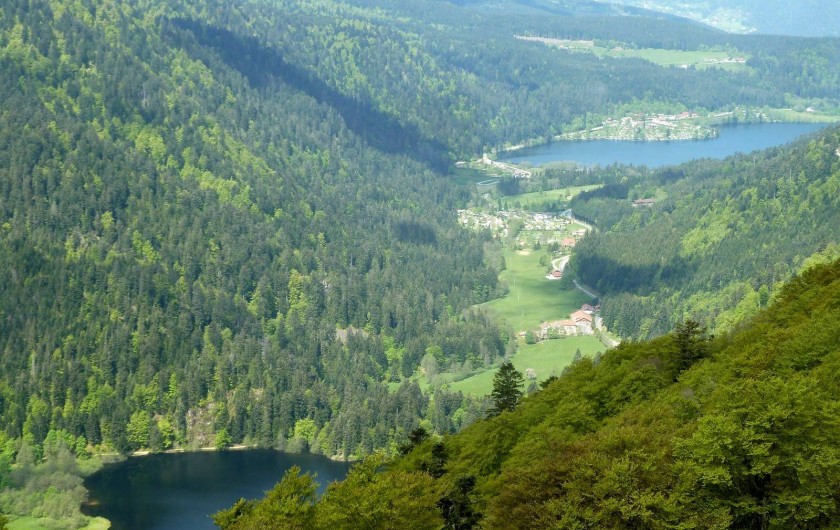 Location de vacances - Chalet à Basse-sur-le-Rupt - La Vallée des lacs est classé site naturel remarquable.