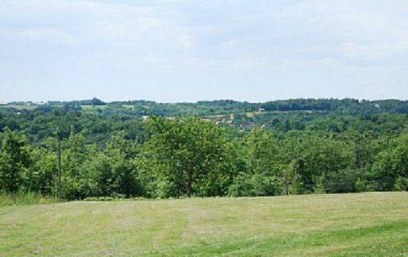 Location de vacances - Gîte à Auriac-du-Périgord - Vu de la piscine