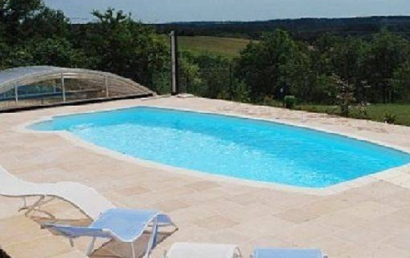 Location de vacances - Gîte à Auriac-du-Périgord - Piscine