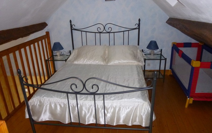 Location de vacances - Gîte à Auriac-du-Périgord - Chambre mezzanine  Studio